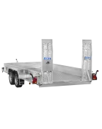 Remorque Magnum porte-engins 406 x 184 cm - PTAC 3500 kg - Saris