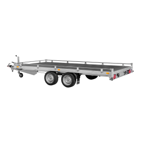 Remorque Transporter plateau basculant 406 x 204 cm - PTAC 2700 kg - Saris