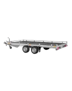 Remorque Transporter plateau basculant 406 x 204 cm - PTAC 2700 kg - Saris
