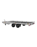 Remorque Transporter plateau basculant 406 x 204 cm - PTAC 2700 kg - Saris