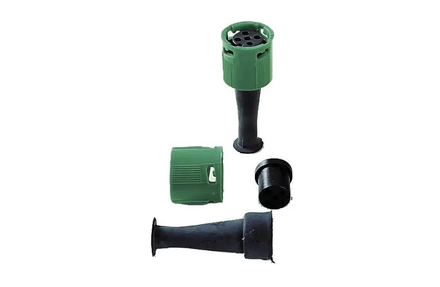 Connexion ronde verte