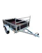 Remorque bois 8401B PTAC 500 kg SOREL avec châssis galvanisé et plancher antidérapant