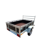 Remorque bois 8401B PTAC 500 kg SOREL avec châssis galvanisé et plancher antidérapant