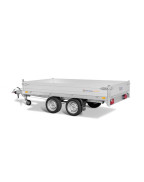Remorque benne K1 306 170 2000 2 avec pompe électrique - SARIS