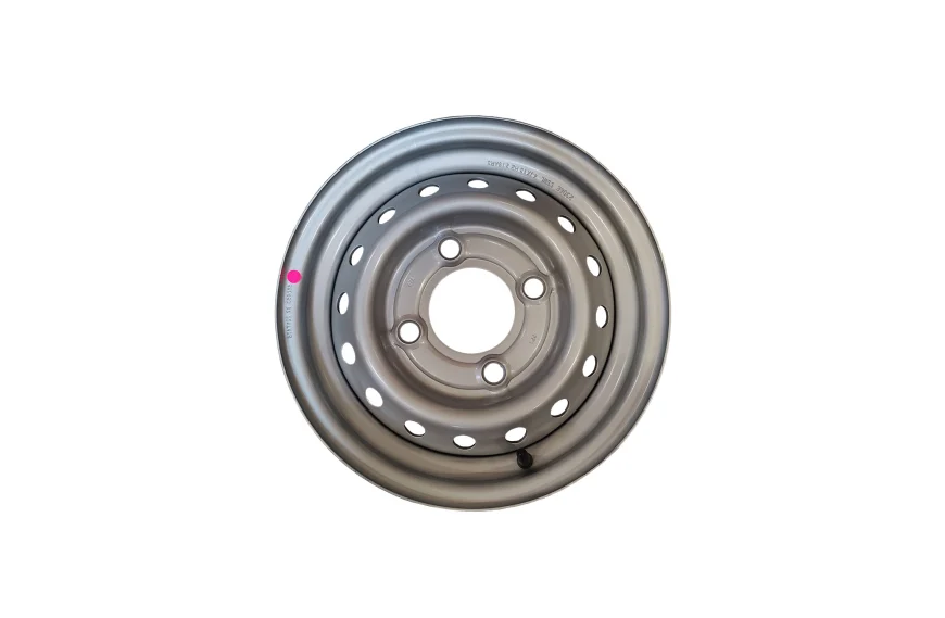 Jante remorque 4,5J13 13 pouces 4 trous déport 20 acier robuste