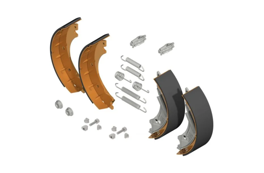 Kit frein complet 200x50 pour essieux freinés F200 garantissant un freinage sûr et durable