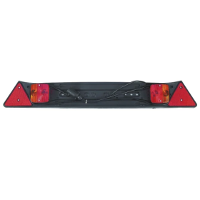 Plaque de feu rampe plastique pour remorque 100 cm