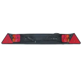 Plaque de feu rampe plastique pour remorque 100 cm