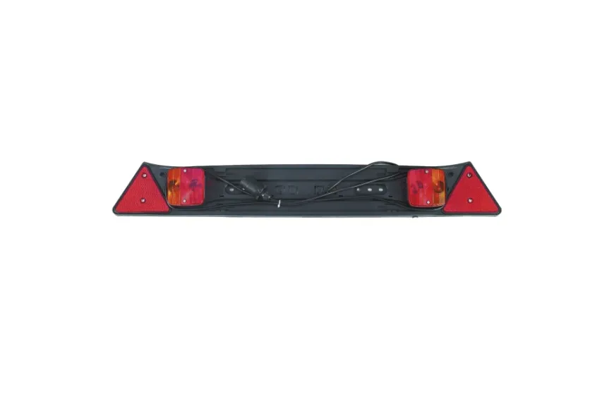 Plaque de feu rampe plastique pour remorque 100 cm