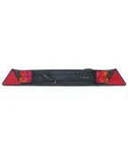Plaque de feu rampe plastique pour remorque 100 cm
