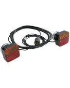 Kit éclairage complet standard pour feux arrière de remorque
