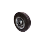 Galet jante acier 200 x 65 x 20 mm