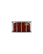 Grille de protection pour feu 240 x 160 x 80 cm