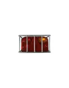 Grille de protection pour feu 240 x 160 x 80 cm