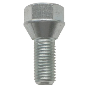 Lot de 4 goujons vis de roue M12 en acier pour remorque et caravane