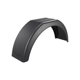 garde-boue plastique 13 pouces pour remorque noir résistant aux projections