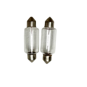 Lot de 2 Ampoules navettes 12V 18W