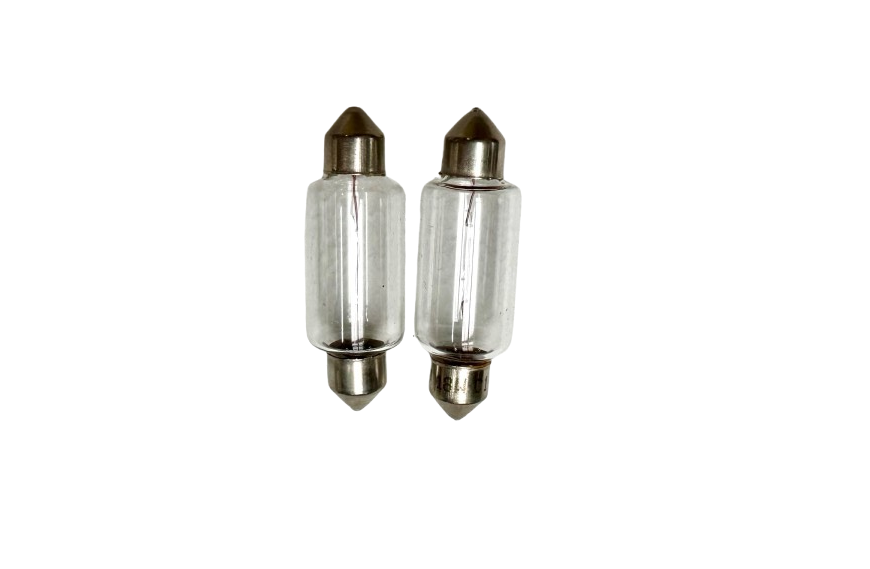 Lot de 2 Ampoules navettes 12V 18W