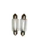 Lot de 2 Ampoules navettes 12V 18W