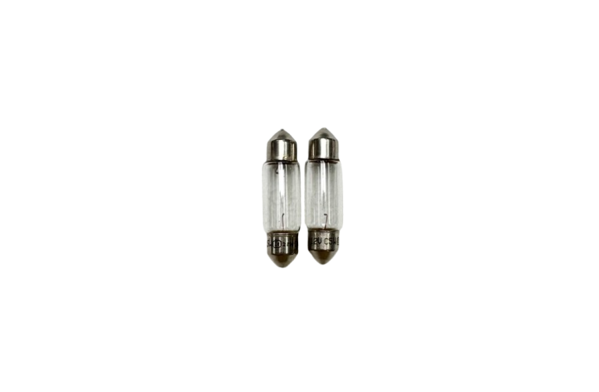 Lot de 2 ampoules navette 12V 5W