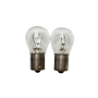 Lot de 2 Ampoules Rondes 12V 21W