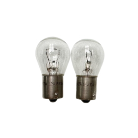 Lot de 2 Ampoules Rondes 12V 21W