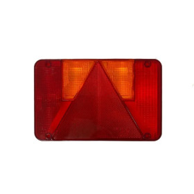 Cabochon droit feu arrière RADEX 5800 pour remorque avec 5 fonctions