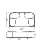 Feu arrière gauche 6 fonctions - DAFA