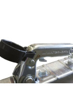 Barillet de tête d’attelage universel pour remorque non freinée, bloque le levier de la poignée