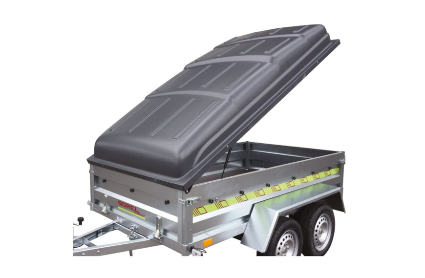 Capot remorque ABS 152x104 cm R150 SOREL robuste et sécurisé