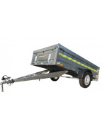 Remorque SOREL PROLAME PL263 robuste basculante avec amortisseurs
