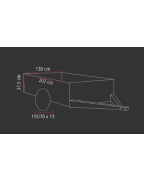 Remorque bois 8401B PTAC 500 kg SOREL avec châssis galvanisé et plancher antidérapant