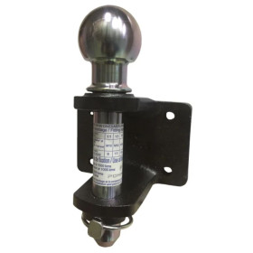 chape mixte d’attelage 4 trous Ø13mm robuste et homologuée pour traction jusqu’à 3500 kg