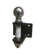 chape mixte d’attelage 4 trous Ø13mm robuste et homologuée pour traction jusqu’à 3500 kg