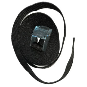 Sangle à boucle Zamak 5 m x 25 mm pour arrimage charges légères