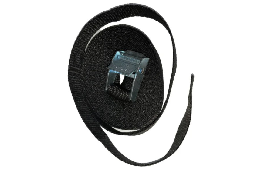 Sangle à boucle Zamak 5 m x 25 mm pour arrimage charges légères