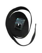 Sangle à boucle Zamak 5 m x 25 mm pour arrimage charges légères