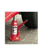 Cric bouteille 2 tonnes 158–308 mm en acier pour levage véhicules