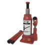 Cric bouteille 2 tonnes 158–308 mm en acier pour levage véhicules