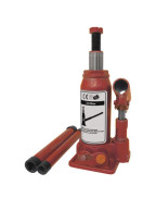 Cric bouteille 2 tonnes 158–308 mm en acier pour levage véhicules