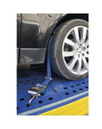 Sangle à cliquet 2 parties 2 m x 50 mm – 3500 kg pour porte-voitures avec crochets renforcés