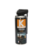 Bombe graisse marine KARZHAN 400 ml avec tête 2 jets – protection anticorrosion et étanchéité pour milieux marins