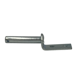 Charnière de ridelle gond mâle pour remorque LIDER Benne 39560, articulation robuste et anticorrosion