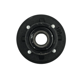 Kit moyeu complet 750 kg LIDER en fonte, entraxe 4x100 pour remorque