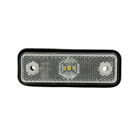 Feu latéral blanc LED 12V modulaire étanche IP69 pour remorque et utilitaire