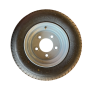 Roue complète 195x55R10C 5 trous entraxe 140 mm déport 0 pour remorque, pneu renforcé et jante acier
