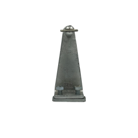 Charnière arrière longue pour ridelle de remorque SARIS, acier robuste et résistant à la corrosion