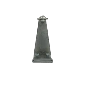 Charnière arrière longue pour ridelle de remorque SARIS, acier robuste et résistant à la corrosion