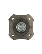 Kit moyeu complet 500 kg AL-KO avec roulements coniques et perçage 4x115 pour remorque