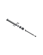 Amortisseur tête d’attelage 161S AL-KO pour remorque freinée avec platine en V, charge 950 à 1600 kg